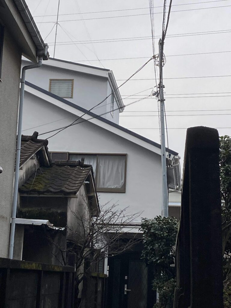 屋根葺き替え・雨樋交換・外壁塗装工事